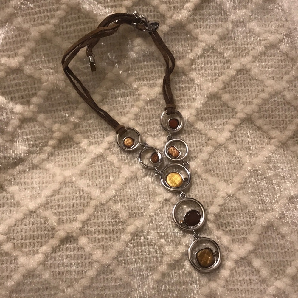 Lia Sophia dangle pendant necklace